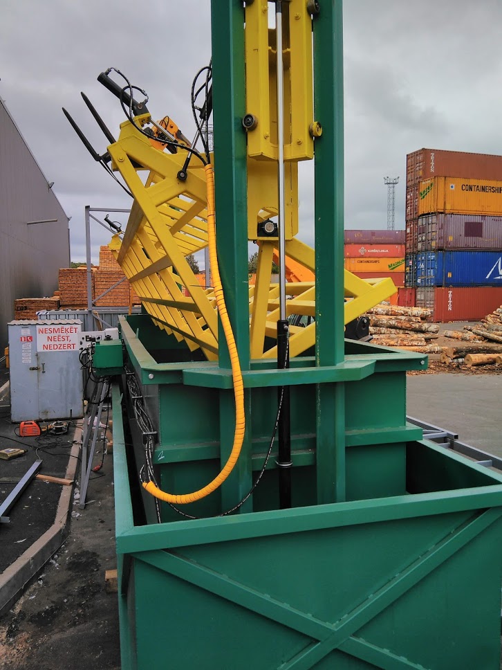 Rūpniecisko koka impregnācijas vannas iekārta